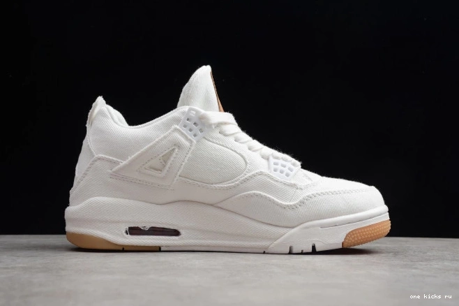 Cheap Jordan Air AO2571-100 4 x Levi's 'White' 0604